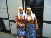 Oriental reception at one of Turkey's airports