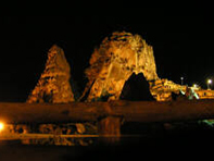 Cappadocia is mystical at night as well as during the day
